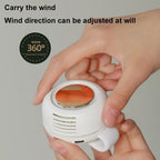 Ventilateur portable sans pales Adanis'Air, brise 360° silencieuse et rechargeable USB