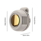 Ventilateur portable sans pales Adanis'Air, brise 360° silencieuse et rechargeable USB
